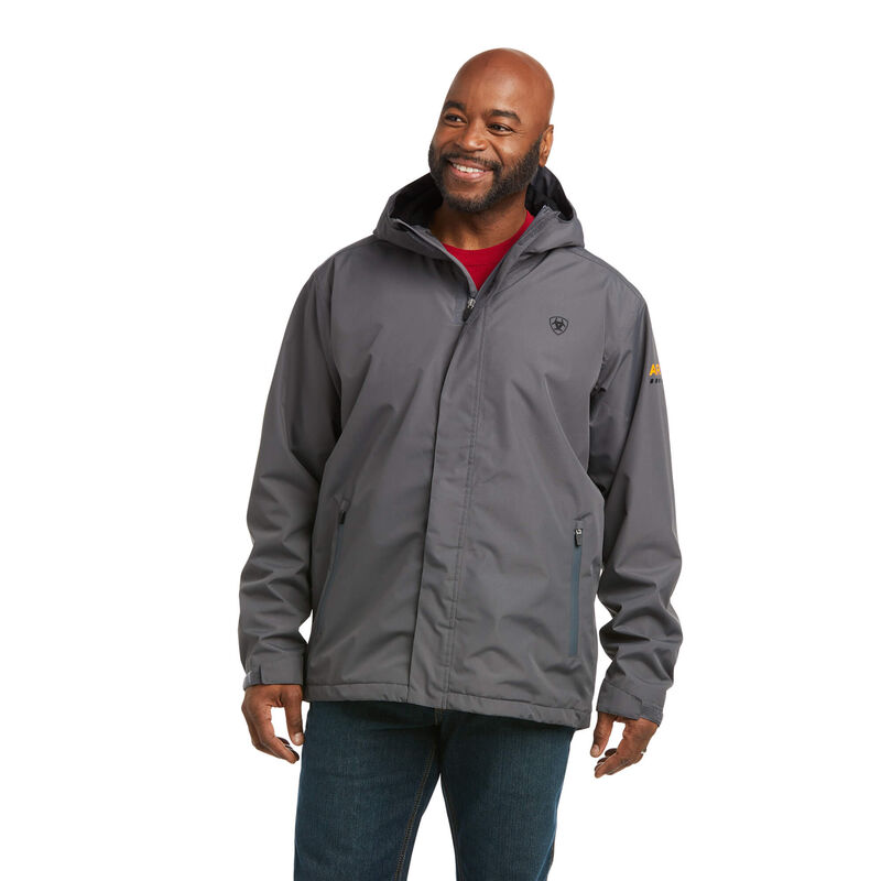 Ariat Jacke Herren - Rebar Stormshell Waterproof DunkelGrau ( EUTJD-5039 )